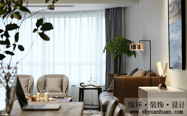 上海二手房装修中家具与窗帘的搭配技巧_缘环装饰.jpg
