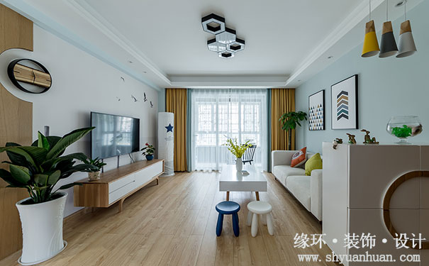 上海二手房装修必看之地板与墙面颜色是如何搭配的呢_缘环装潢.jpg