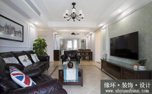 上海二手房装修客厅地面铺地板好还是瓷砖好呢_缘环装潢.jpg