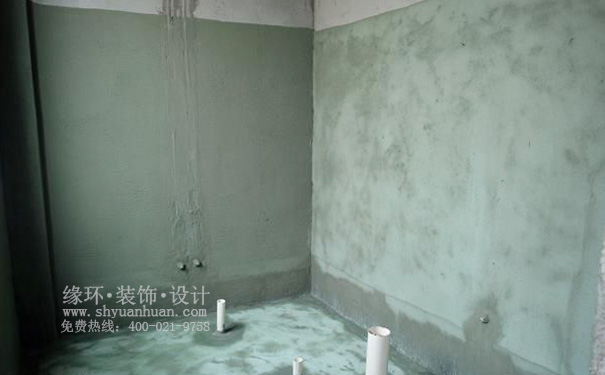 上海二手房装修卫生间防水涂料处理越厚越好吗_缘环装潢3.jpg