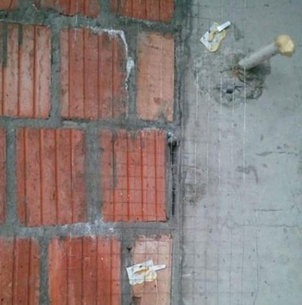 上海二手房装修新砌砖墙如果没这步骤,墙以后