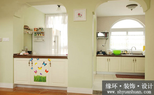上海二手房装修半开放式厨房设计2.jpg