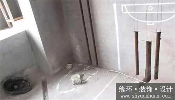 上海装修公司卫生间水电工程施工规范标准马桶位_缘环装潢.jpg