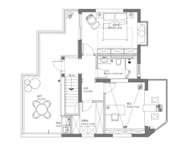 家居装修设计-平面效果图